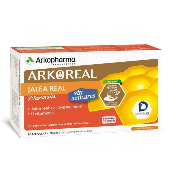 Arkoreal Jalea Real Vitaminada Light 20 Ampollas