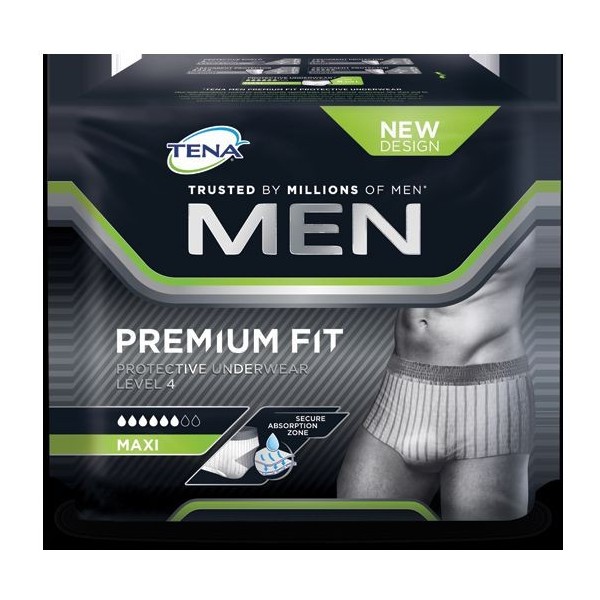 Tena Men Premium Fit Protective Underwear Talla Media 12 uds