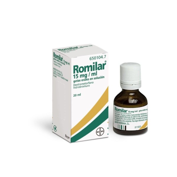 Romilar Gotas Orales en Solución 15 Mg-ml
