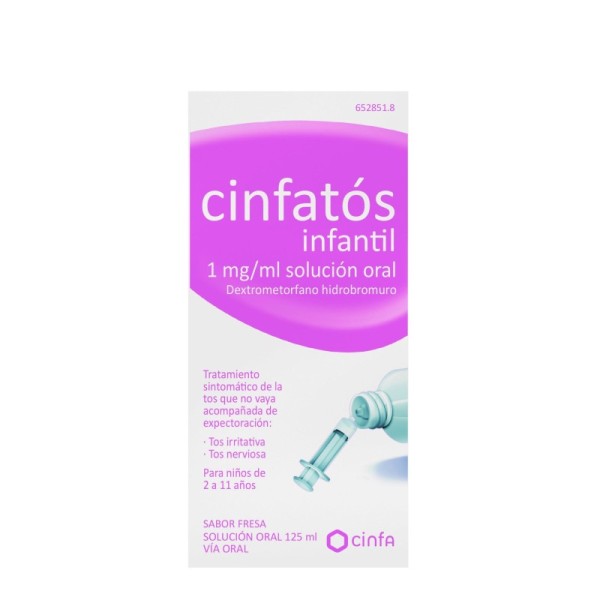 Cinfatos Infantil 5 Mg-5 Ml Jarabe 125 Ml