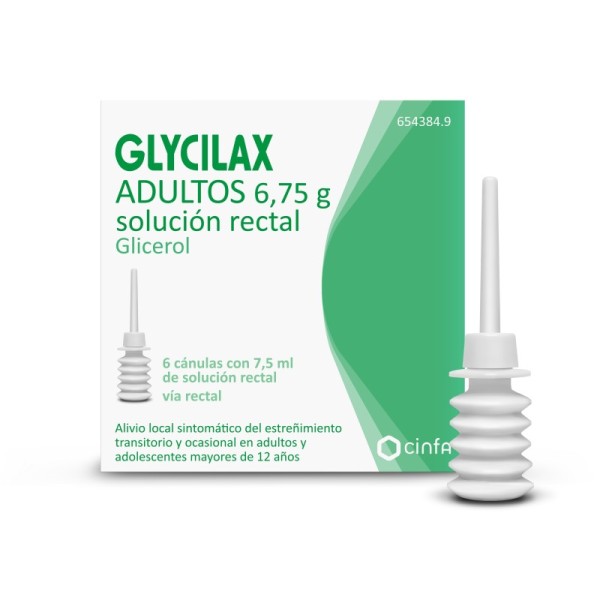 Glycilax Adultos 6,75 G Solucion Rectal, 6 Enemas