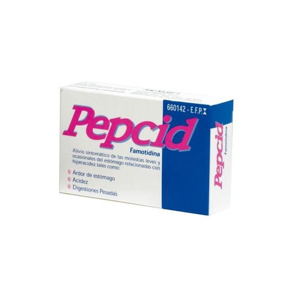 Pepcid 10 mg 12 Comprimidos Recubiertos