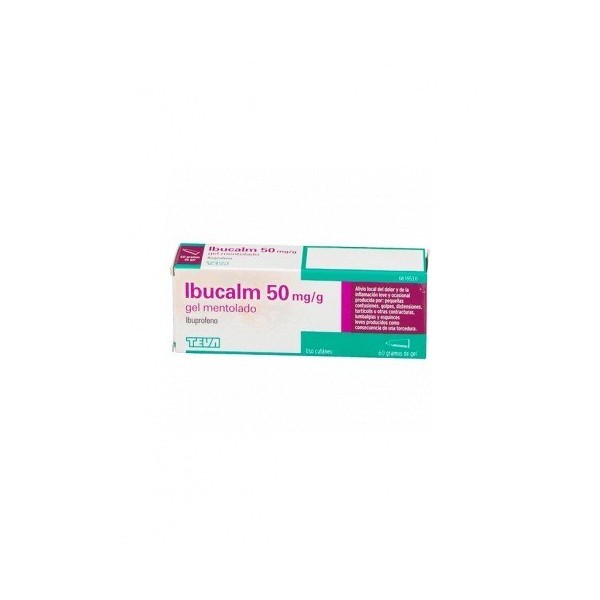 IBUCALM 50 mg/g GEL MENTOLADO , 1 tubo de 60 g