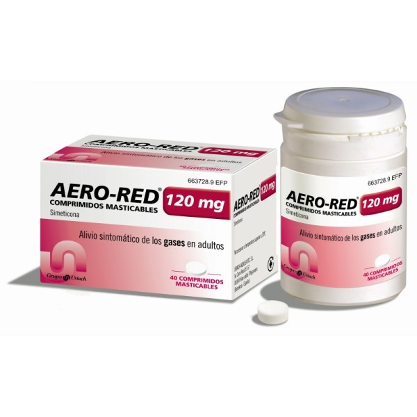 Aero Red 120 Mg Comprimidos Masticables, 40 Comprimidos