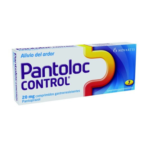 Pantoloc Control 20 Mg 7 Comprimidos