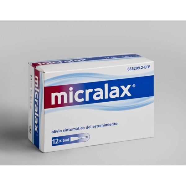 Micralax Citrato Lauril Sulfato 450mg-45 Mg Solución Rectal 12 Microenemas
