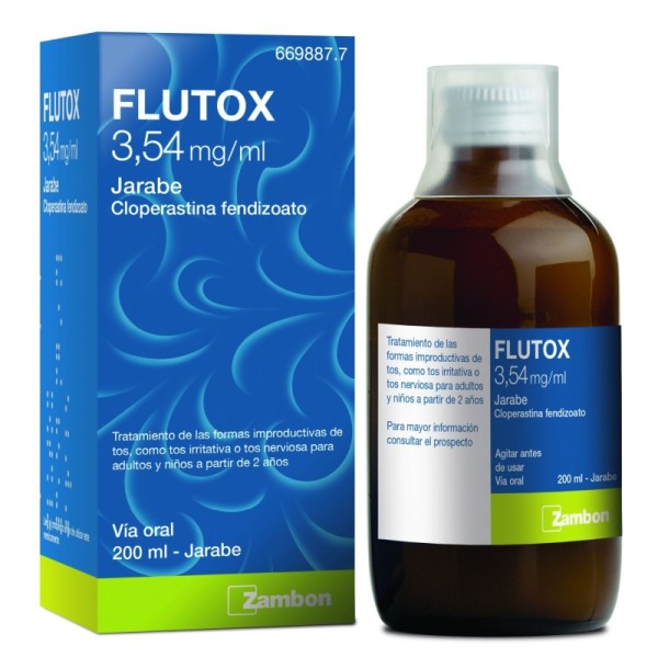 Flutox 3,54 Mg-ml Jarabe 200 Ml