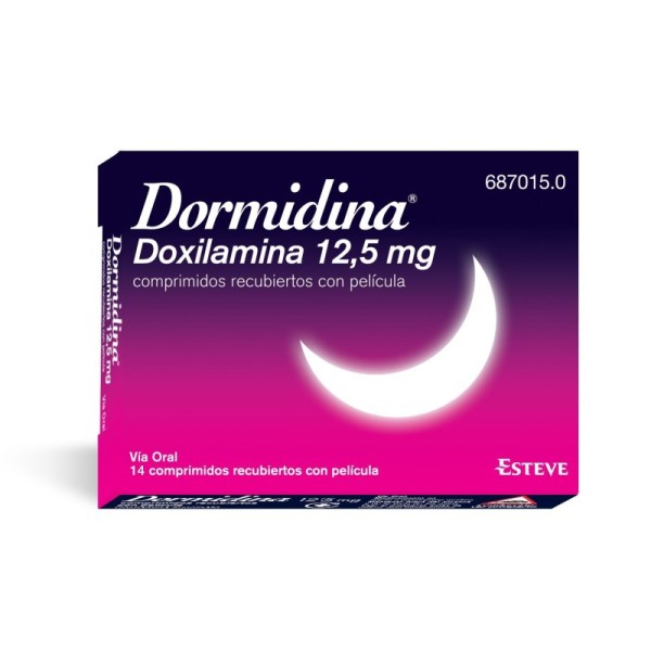 Dormidina 12.5 Mg 14 Comprimidos Recubiertos con Película