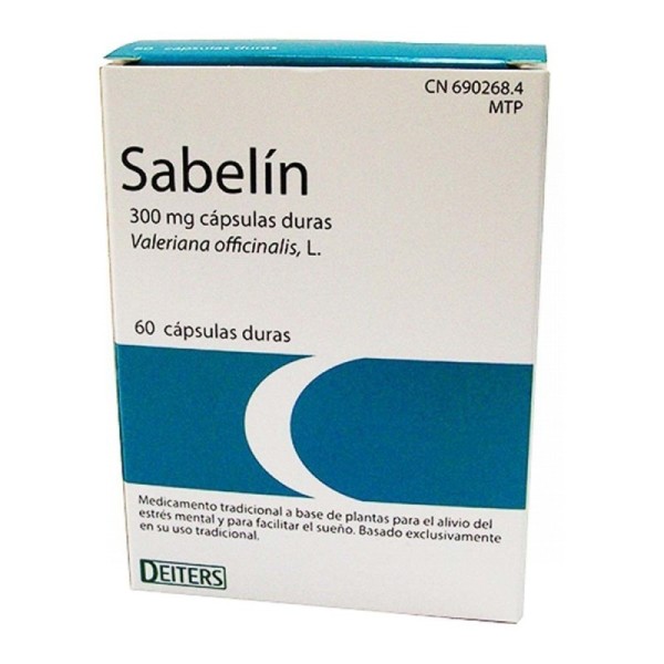 SABELIN 300 mg CAPSULAS DURAS, 60 cápsulas