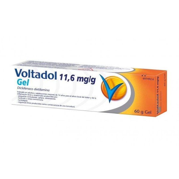 Voltadol 11,6 mg/g Gel Tópico 60 gr