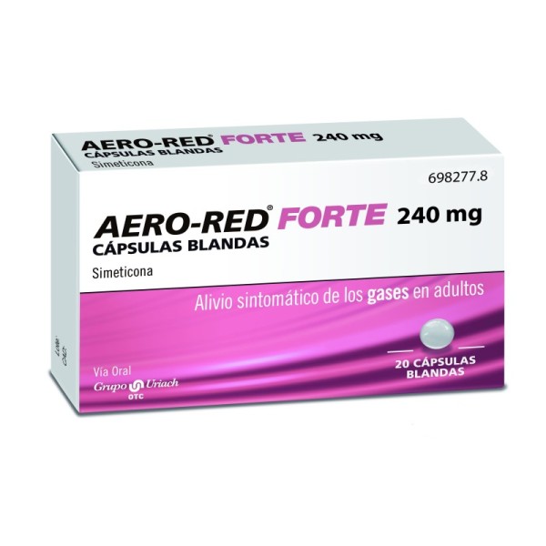 Aero Red Forte 240 Mg Cápsulas Blandas, 20 Cápsulas