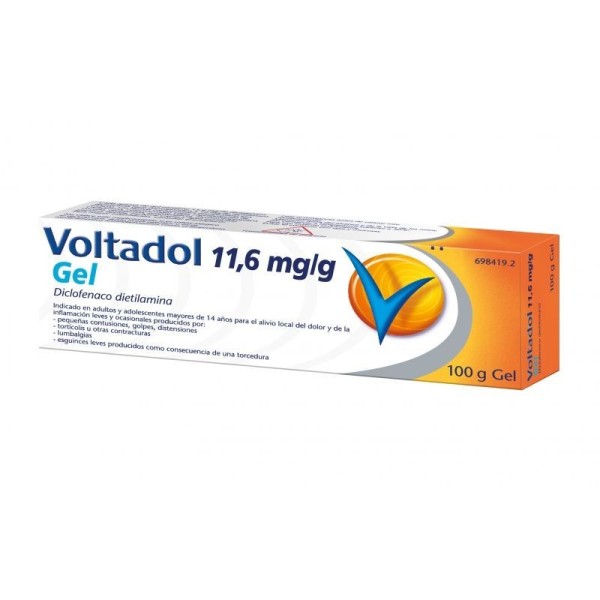 Voltadol 11,6 mg/g Gel Tópico 100 ml