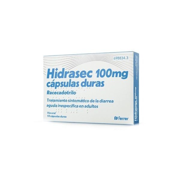 Hidrasec 100 mg 10 Cápsulas Duras
