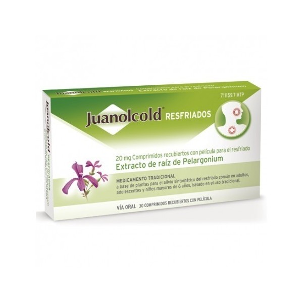 JUANOLCOLD RESFRIADOS, 30 comprimidos