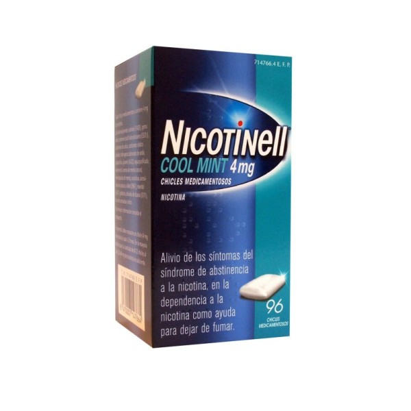 Nicotinell Cool Mint 4 Mg 96 Chicles Medicamentosos