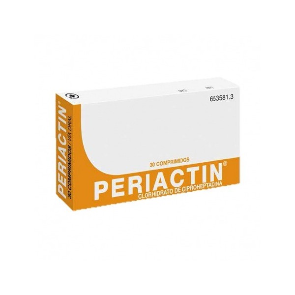 Periactin 4 Mg 30 Comprimidos