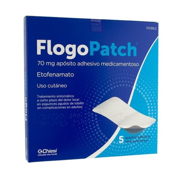 Flogopatch 70mg 5 Apósitos Adhesivos Medicamentosos