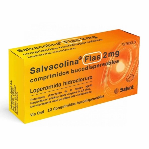 Salvacolina Flas 2mg 12 Comprimidos Bucodispersables