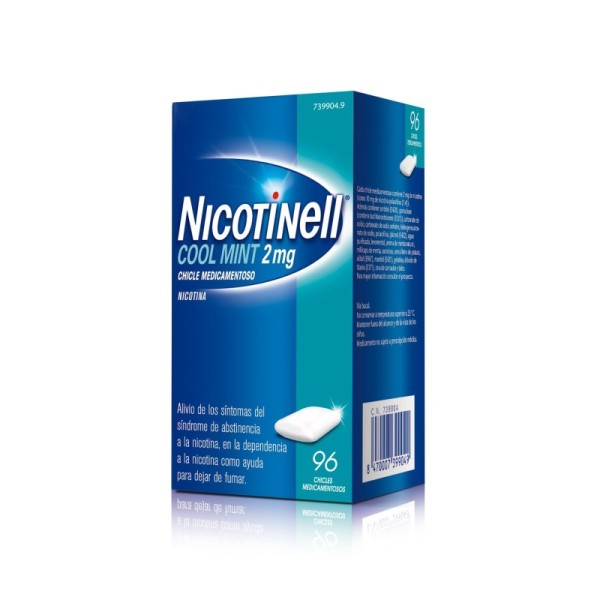 Nicotinell Cool Mint 2 Mg 96 Chicles Medicamentosos