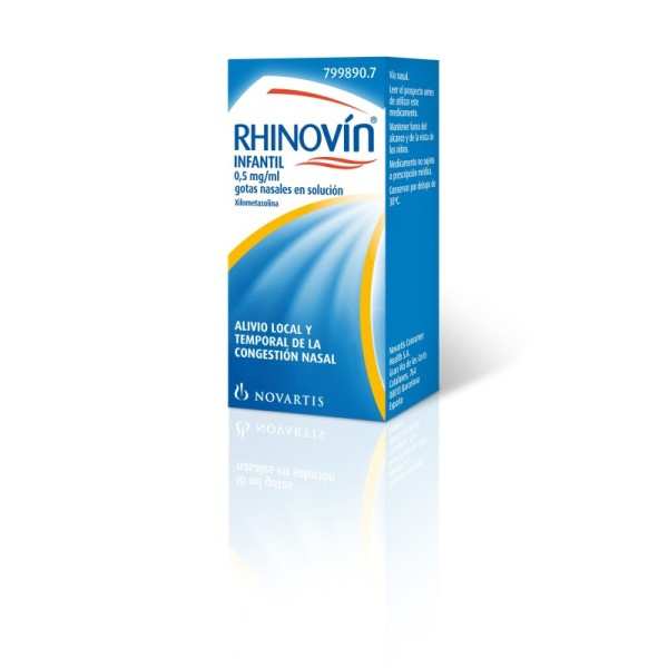 Rhinovin 0.05% Infantil Gotas 10 Ml