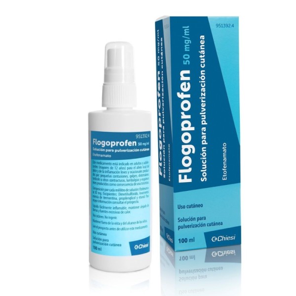 Flogoprofen 50 Mg-ml Solución para Pulverización Cutánea