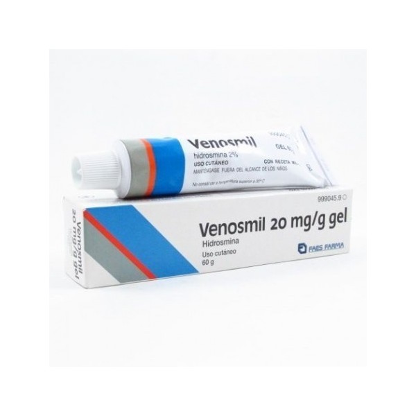 VENOSMIL 20 mg/g GEL , 1 tubo de 60 g