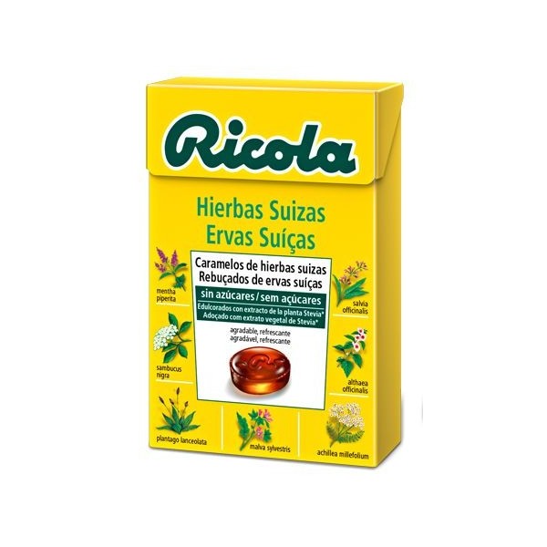 Ricola Caramelos Hierbas Suizas con Estevia 50 gr