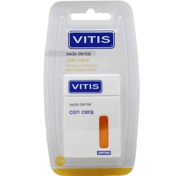 Vitis Seda Dental Con Cera 50 m