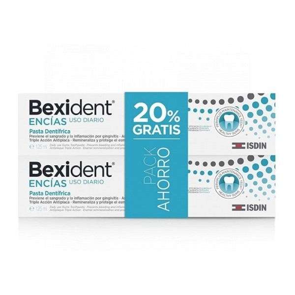 Bexident Encias Pasta Dentrifica Pack 2x125ml