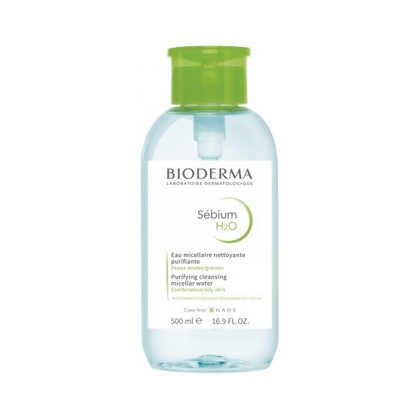 Bioderma Sébium H2O Solución Micelar Piel Grasa 500ml