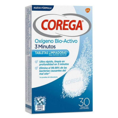 Corega Oxigeno Biactivo 30tabl