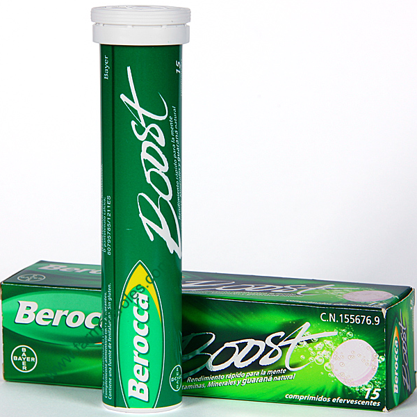 Berocca Boost 15 Comprimidos Efervescentes