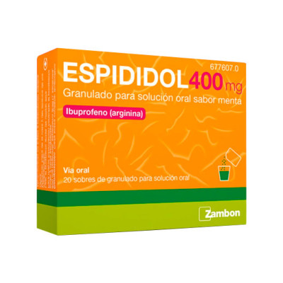 ESPIDIDOL 400 MG 20 SOBRES...