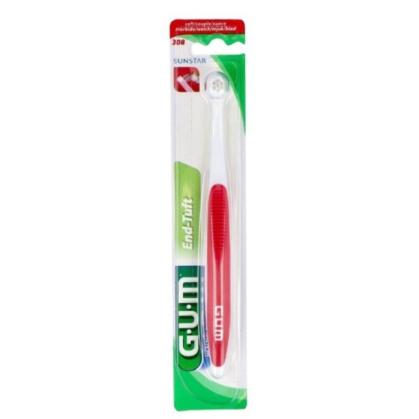 Gum Cepillo Dental Adulto 308 End Tuft 1 Unidad Cónico