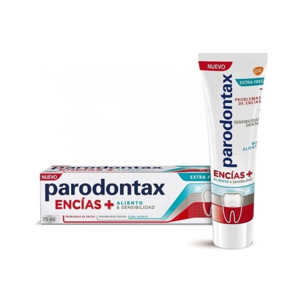 Parodontax Encias+Aliento & Sensibilidad Extra Fresh Pasta 75 ml